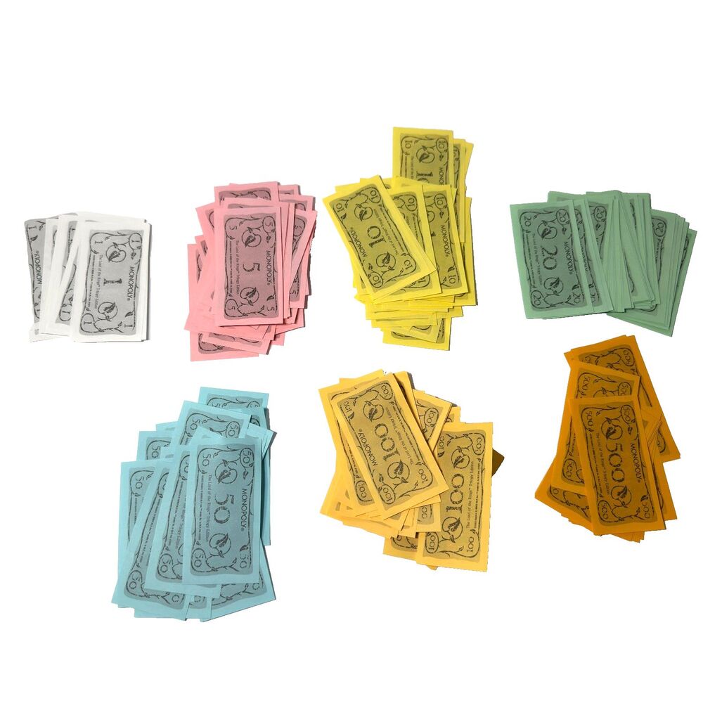 Monopoly Lord of the Rings Trilogy Edition Replacement Money Play Cash LOTR 2003